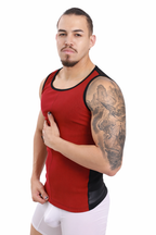 Scarlet Mesh Back Tank