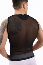 Scarlet Mesh Back Tank