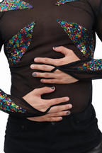 Iridescent Blade Long Sleeve Shirt