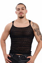 Noir Lace Tank