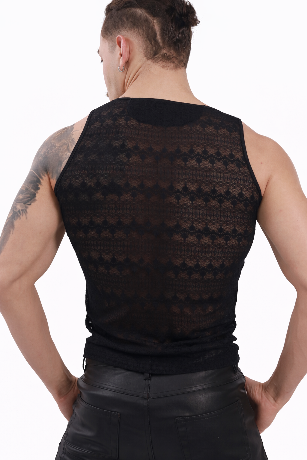 Noir Lace Tank