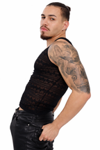 Noir Lace Tank