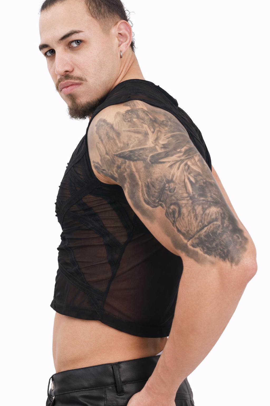 Phantom Web Crop Tank
