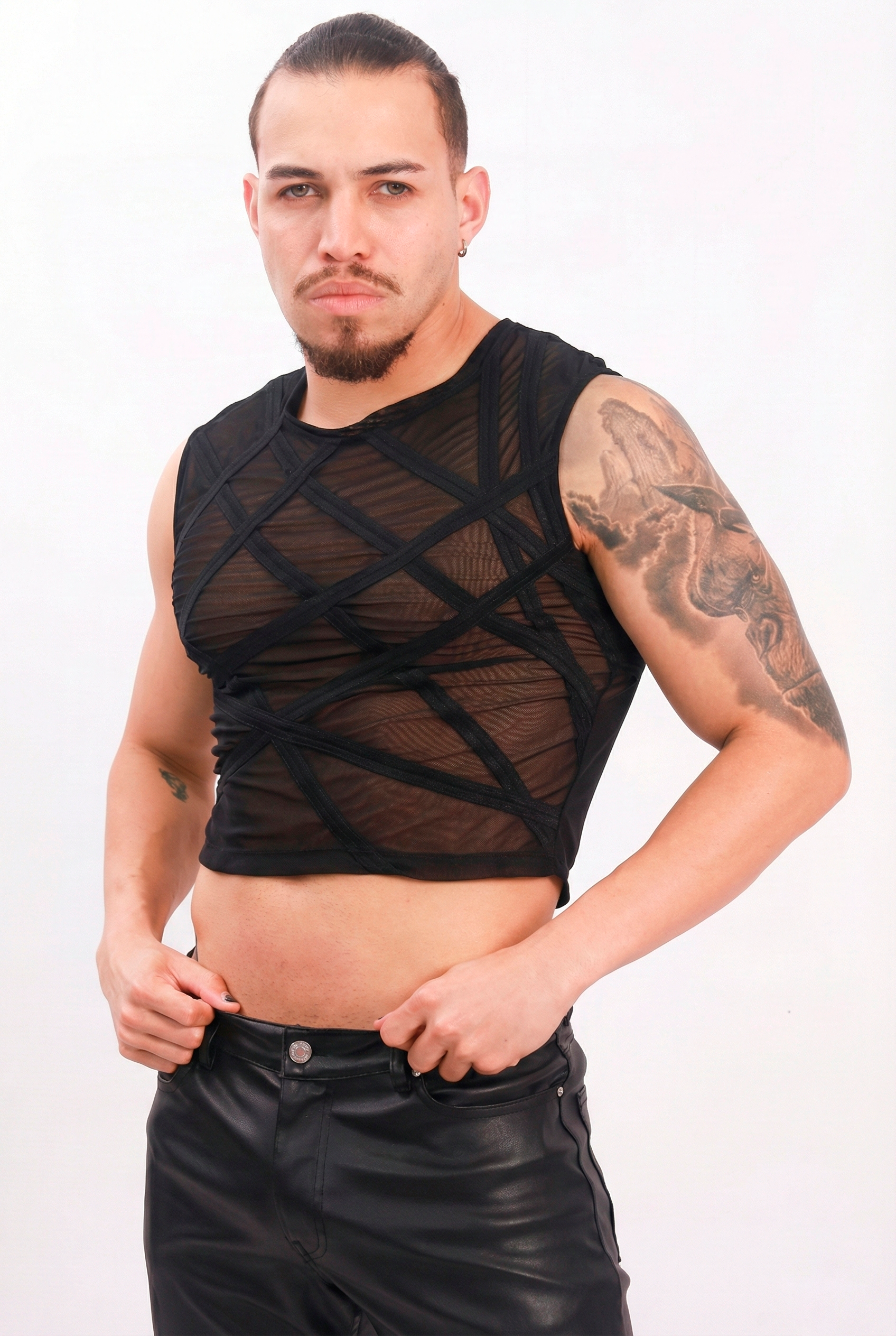 Phantom Web Crop Tank