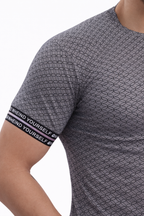 Grey Interlock Classic T-Shirt