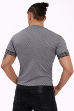 Grey Interlock Classic T-Shirt