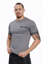 Grey Interlock Classic T-Shirt
