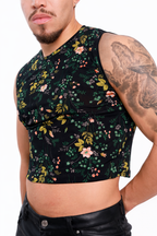 Nocturne Garden Crop Tank