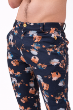 Midnight Bloom Straight Cut Pants