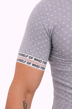 Grey Dotted Classic T-Shirt