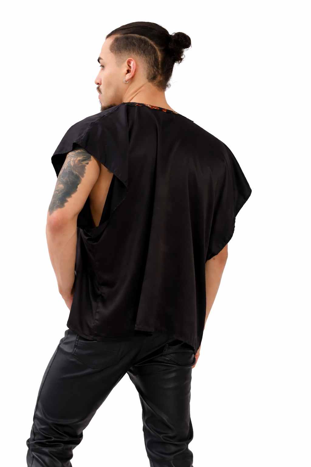 Tiger Trim Drape Shirt