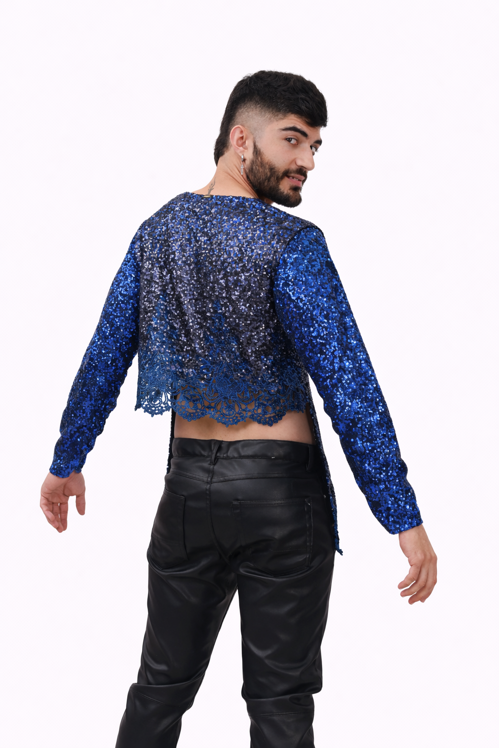 Sapphire Cascade Long Sleeve Shirt