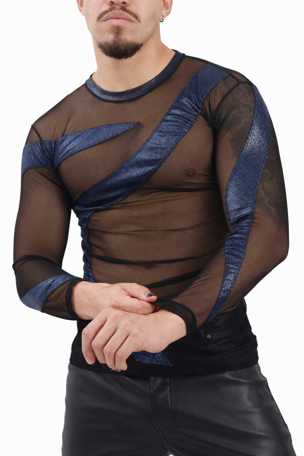 Midnight Flow Long Sleeve Shirt