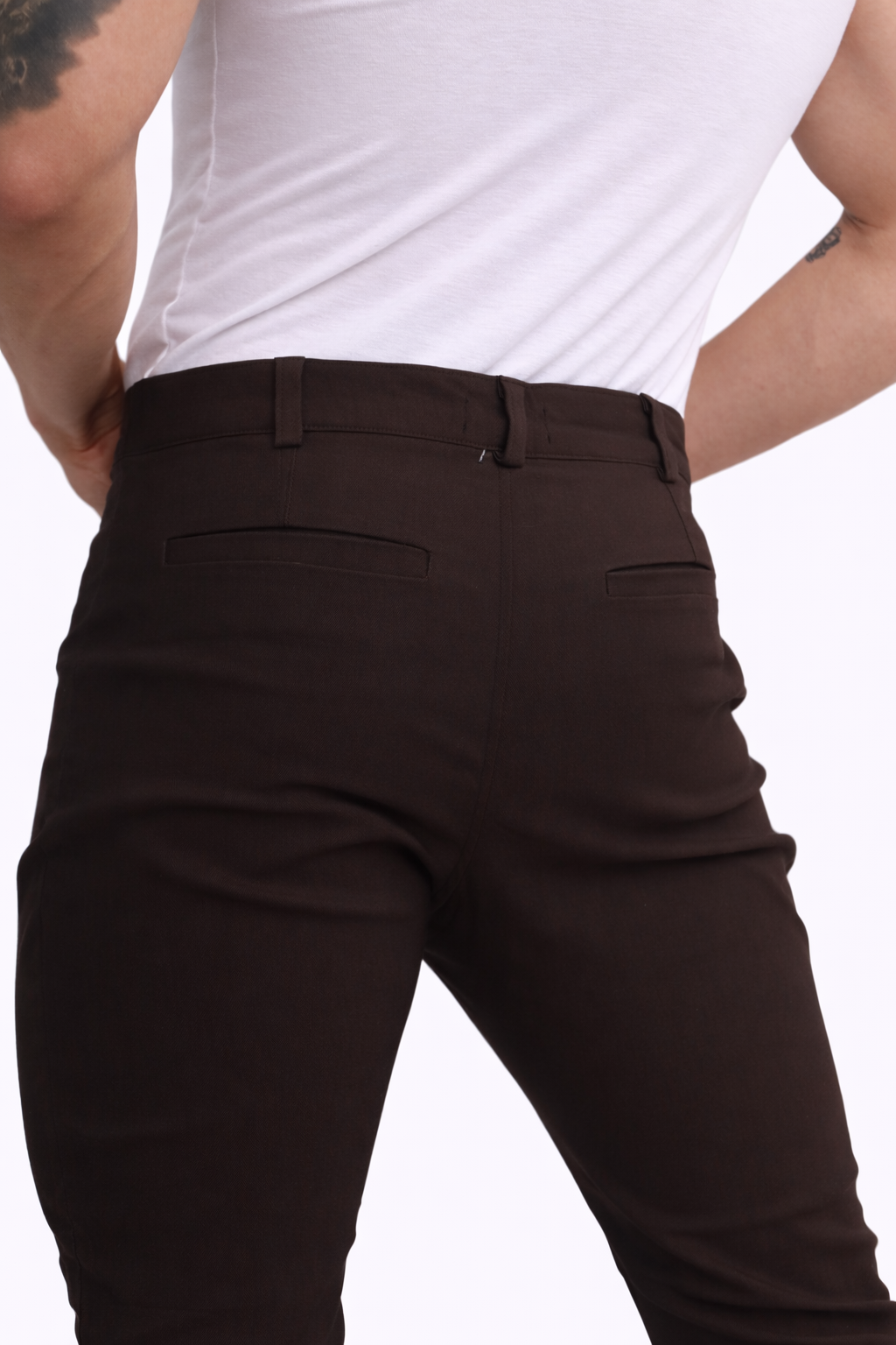 Cacao Straight Cut Pants