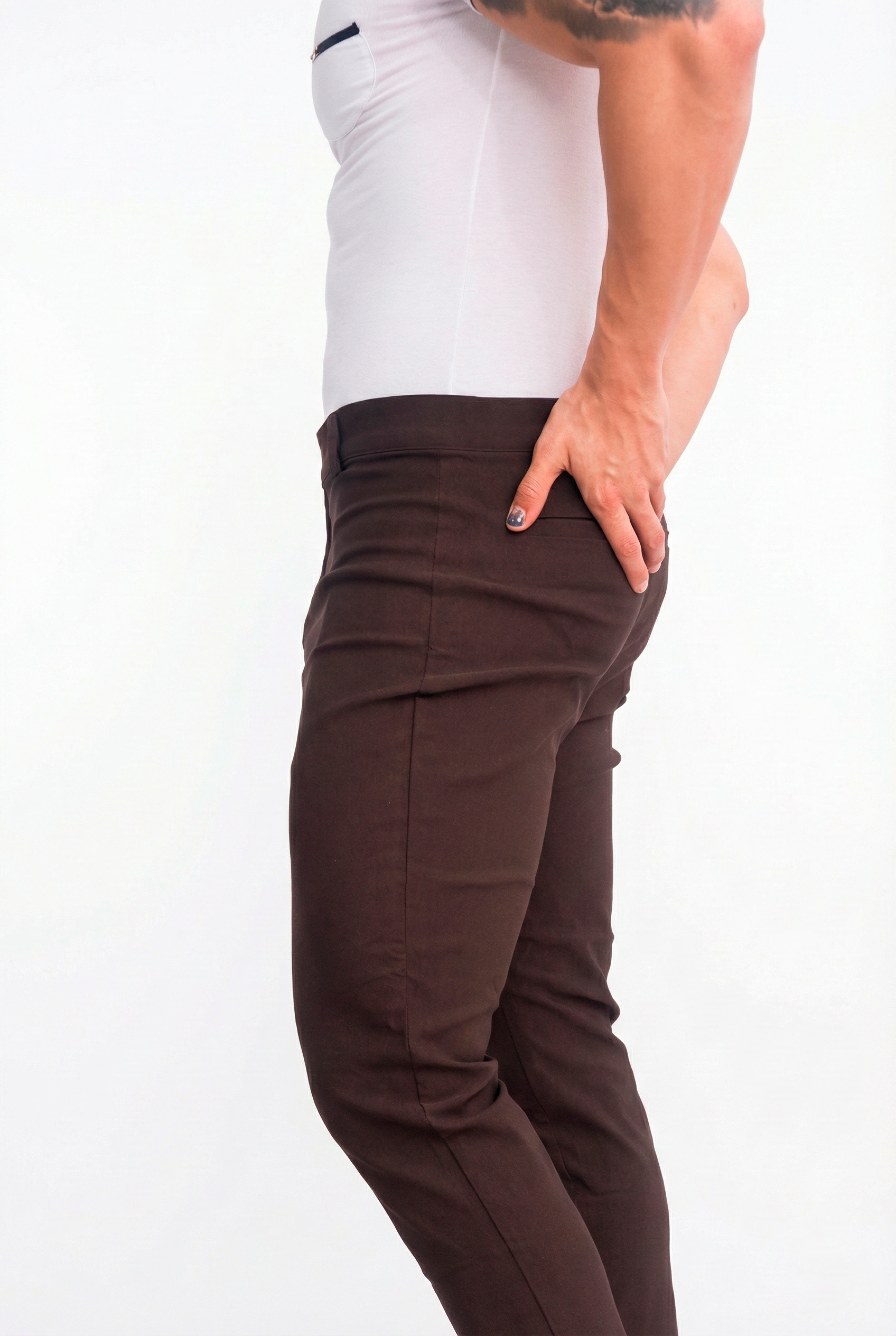 Cacao Straight Cut Pants