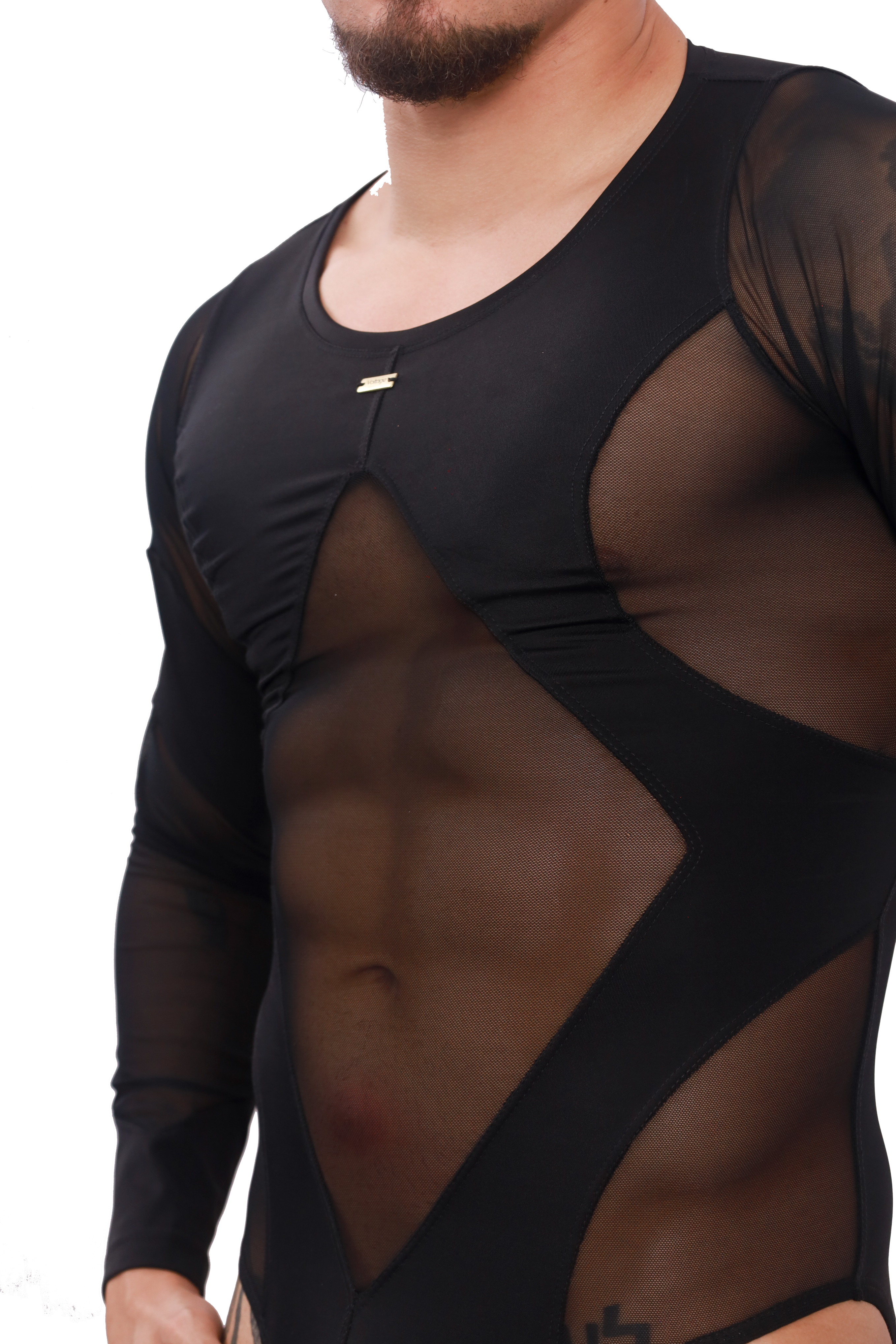 Noir Contour Long Sleeve Body