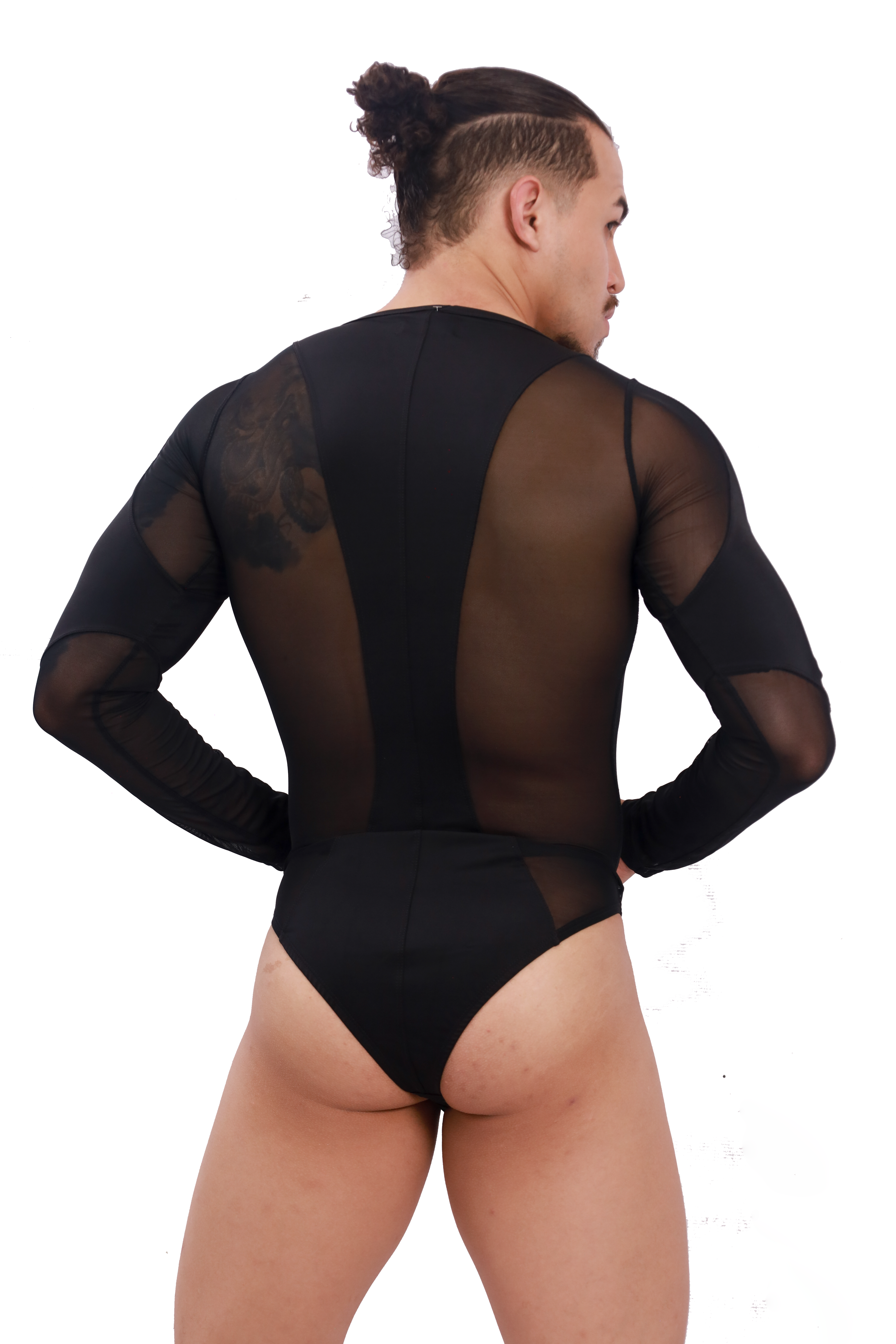 Noir Contour Long Sleeve Body