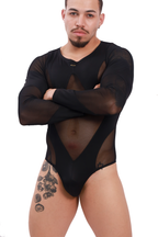 Noir Contour Long Sleeve Body