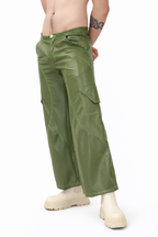 Moss Wide Leg Utility Pants