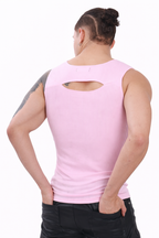 Blush Cutout Tank