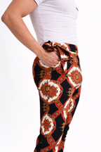Ruby Paisley Straight Cut Pants