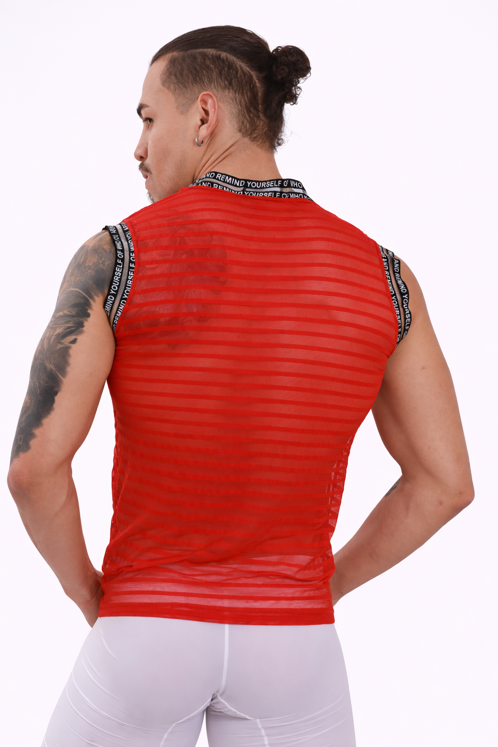 Scarlet Mesh Tank