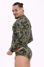 Electric Splatter Long Sleeve Shirt